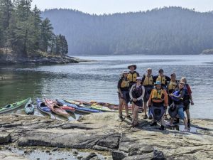 Team at Desolation Sound